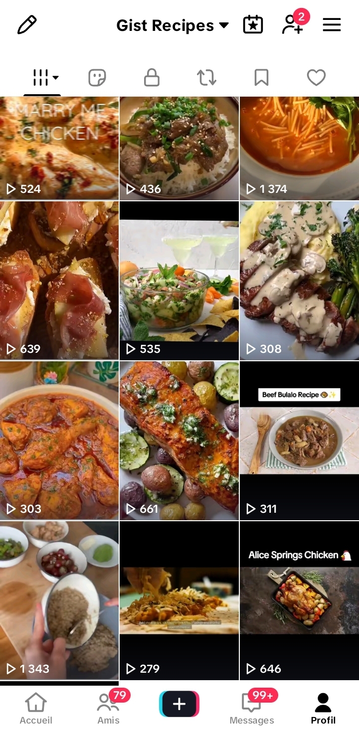 TikTok  account screenshot 3